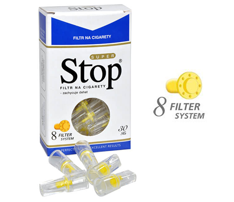 Stop Filtr balení 30 kusů - výhody